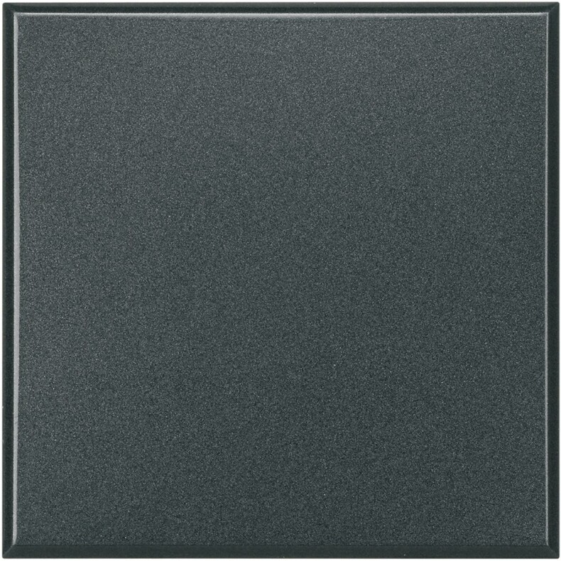 Заглушка 2 модуля. Цвет Антрацит. Bticino AXOLUTE. HS4951